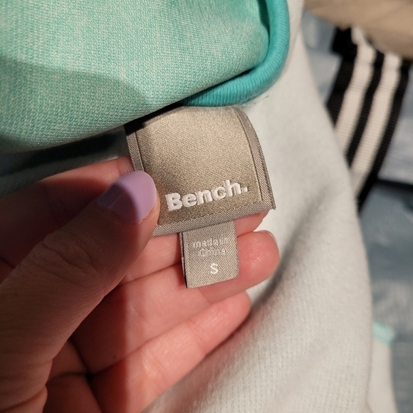 Bench Mint Full Zip Long Sleeve Sweater Small - Picture 11 of 13